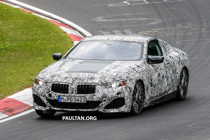 SPIED: BMW 8 Series goes testing on the Nurburgring 689177