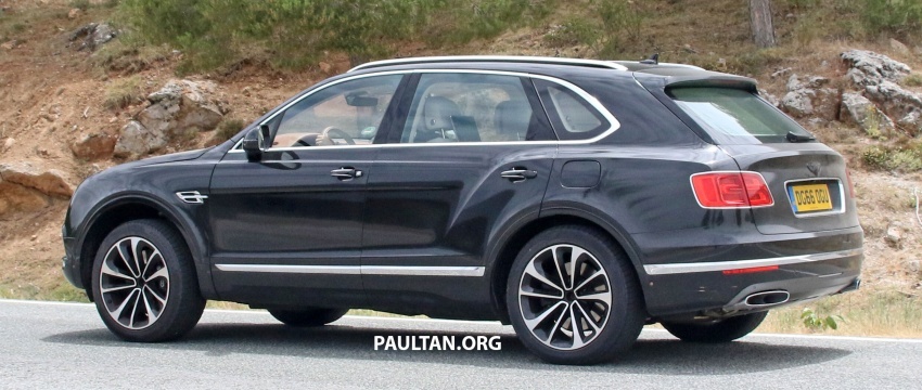 SPYSHOT: Bentley Bentayga plug-in hybrid kini diuji 682869