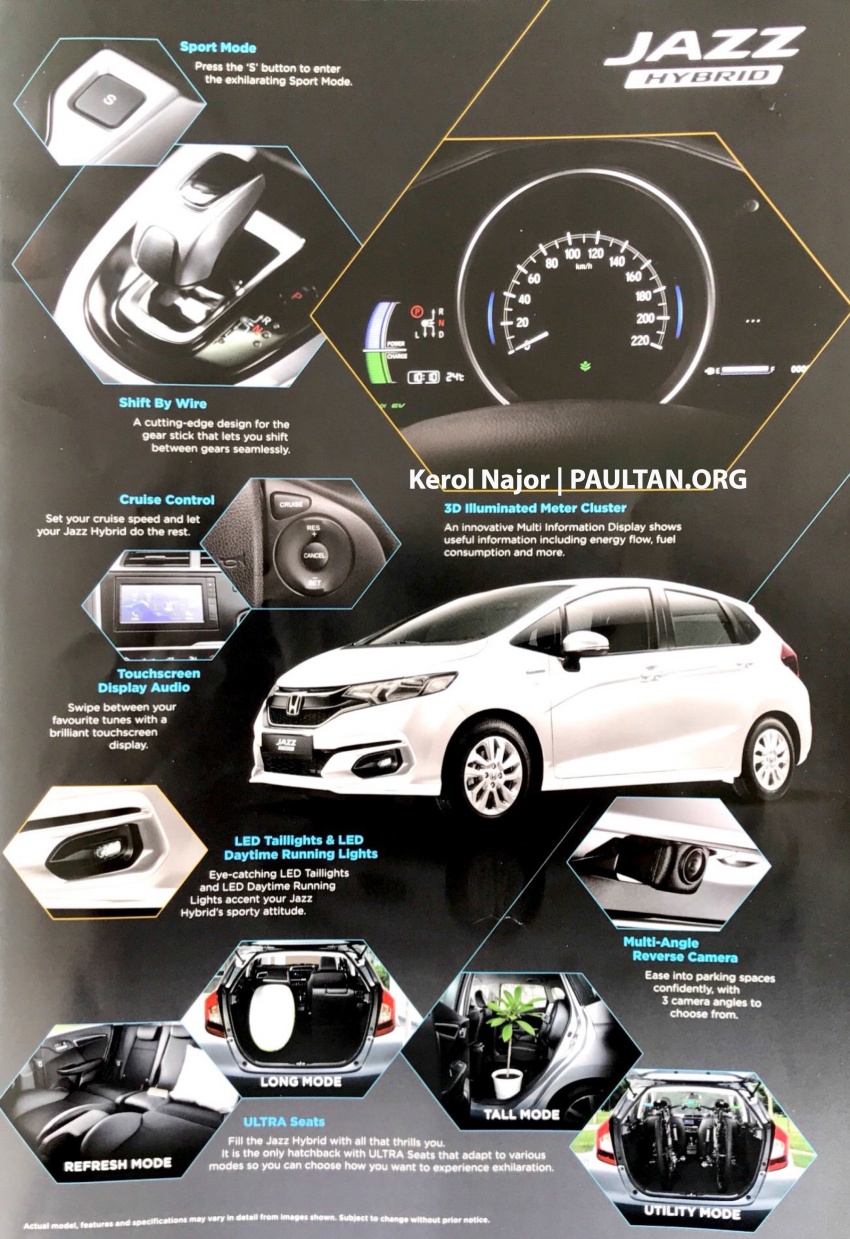 Honda City Hybrid Malaysian brochure leaked – same 1.5L i-DCD package as Jazz Hybrid, launching soon 685960