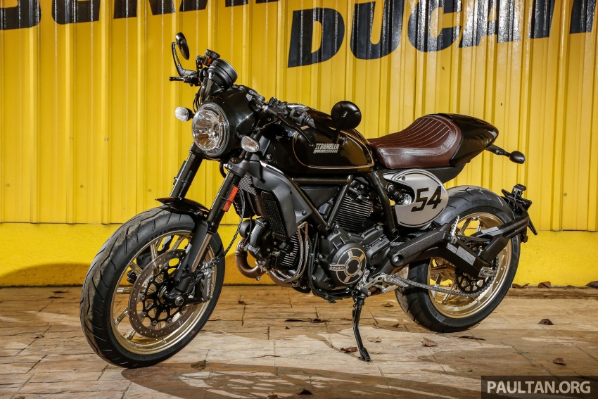 Ducati Scrambler Cafe Racer dan Desert Sled tiba di Malaysia dengan harga pasaran RM69k termasuk GST 681115