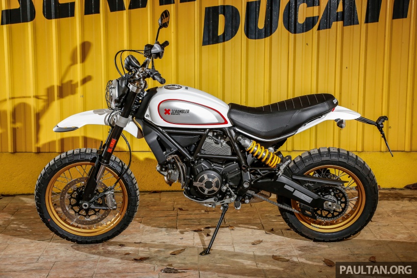 Ducati Scrambler Cafe Racer dan Desert Sled tiba di Malaysia dengan harga pasaran RM69k termasuk GST 681170