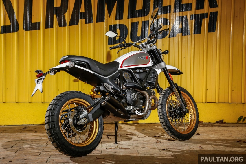 Ducati Scrambler Cafe Racer dan Desert Sled tiba di Malaysia dengan harga pasaran RM69k termasuk GST 681167