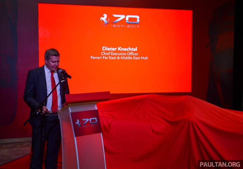 Ferrari 70th anniversary celebrations launched in Malaysia – LaFerrari Aperta makes first local debut 686198