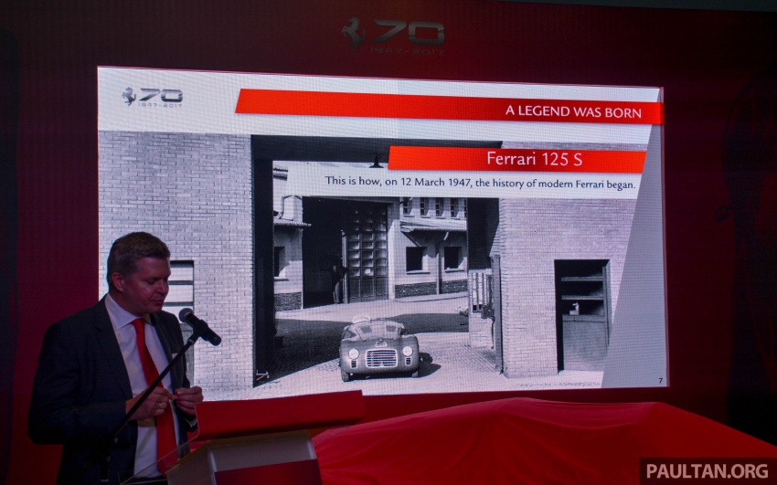 Ferrari 70th anniversary celebrations launched in Malaysia – LaFerrari Aperta makes first local debut 686200