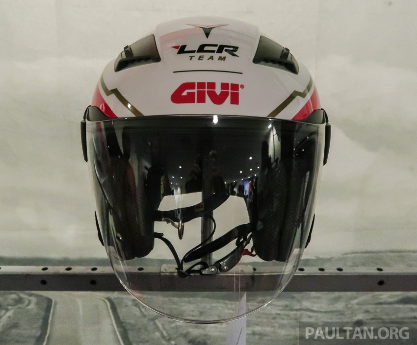 Givi bakal keluarkan dua helmet edisi terhad replika pasukan perlumbaan – LCR Honda dan Yuzy Racing 688045