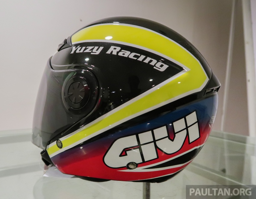 Givi bakal keluarkan dua helmet edisi terhad replika pasukan perlumbaan – LCR Honda dan Yuzy Racing 688049
