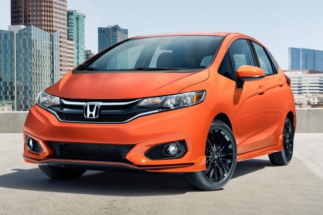 Honda Jazz 2018 untuk pasaran Amerika Syarikat