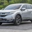 2017 Honda CR-V launched in Malaysia – three 1.5L Turbo, one 2.0L NA, priced from RM142k to RM168k