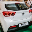 Kia Rio 1.4 MPI 2017 dilancarkan di Malaysia – RM80k