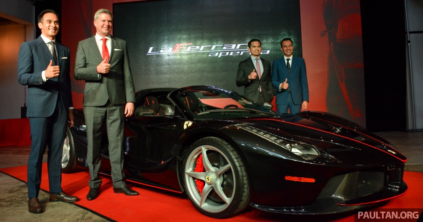 Ferrari 70th anniversary celebrations launched in Malaysia – LaFerrari Aperta makes first local debut 686205