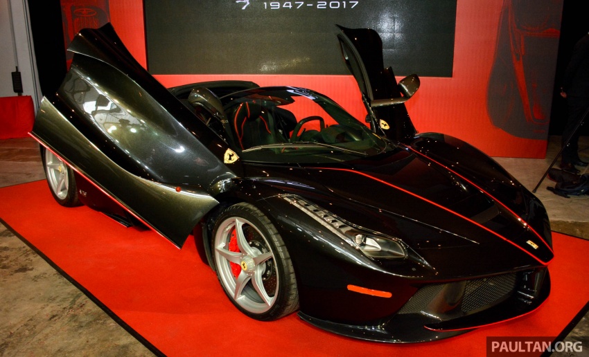 Ferrari 70th anniversary celebrations launched in Malaysia – LaFerrari Aperta makes first local debut 686207