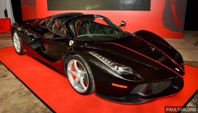 Ulangtahun ke-70 Ferrari dilancar di M’sia – LaFerrari Aperta tampil perdana buat pertama kali di sini