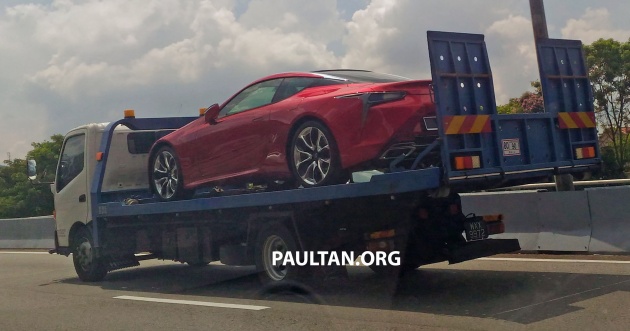 Lexus LC 500 spotted in Malaysia – launching soon?