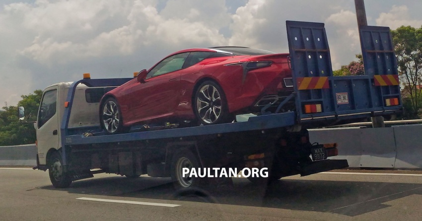 Lexus LC 500 spotted in Malaysia – launching soon? 679388