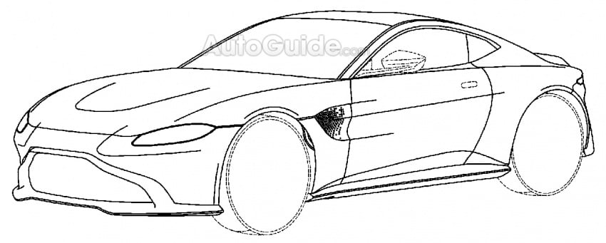 All-new Aston Martin Vantage patent images revealed 679422