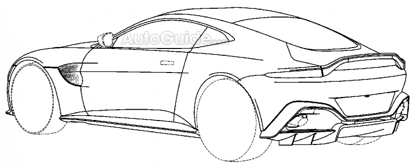 All-new Aston Martin Vantage patent images revealed 679423