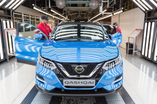 Nissan production goes past 150 million vehicles