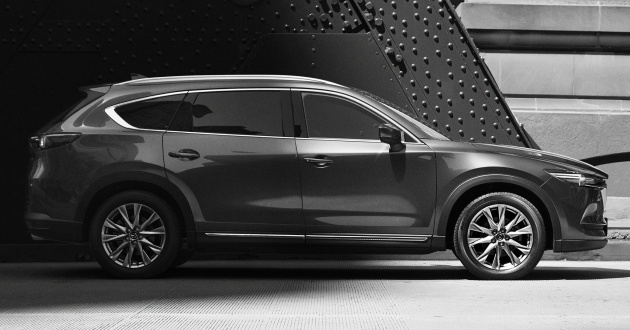 Mazda CX-8 SUV – first official exterior photo revealed