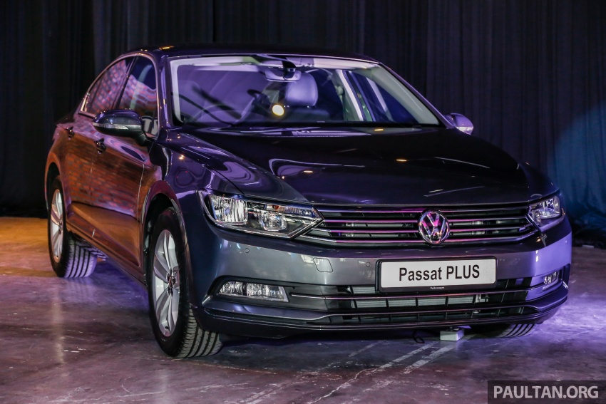 Volkswagen Passat Trendline Plus, Comfortline Plus – larger wheels, window tint, up to RM15k cheaper 686365