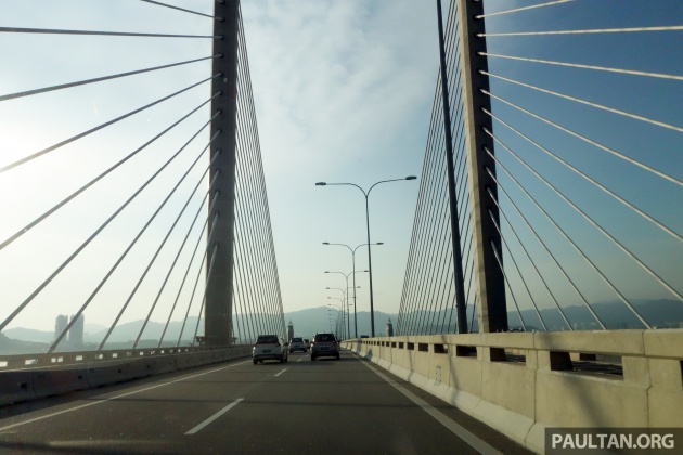 Beberapa laluan menghala ke Jambatan Kedua Pulau Pinang terus ditutup sepanjang PKP fasa ketiga