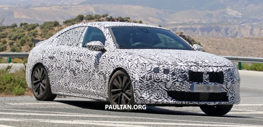 SPIED: Next-gen Peugeot 508, first look at the interior 681051
