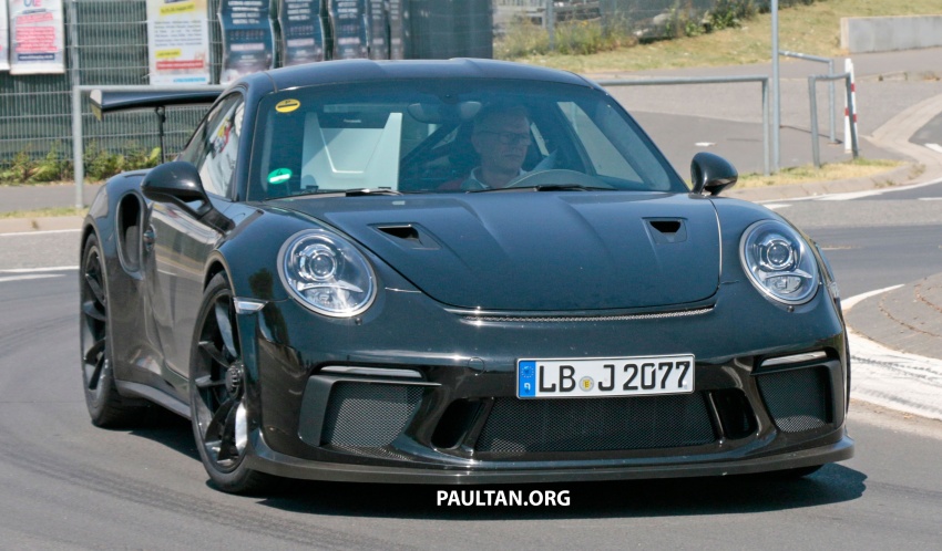 SPYSHOTS: 991.2 Porsche 911 GT3 RS seen testing 680263