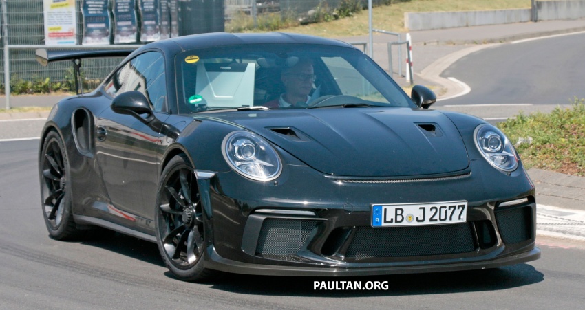 SPYSHOTS: 991.2 Porsche 911 GT3 RS seen testing 680264