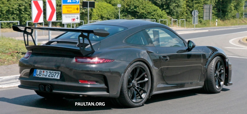 SPYSHOTS: 991.2 Porsche 911 GT3 RS seen testing 680270