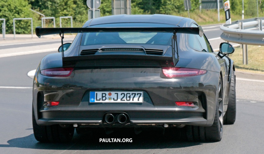 SPYSHOTS: 991.2 Porsche 911 GT3 RS seen testing 680271