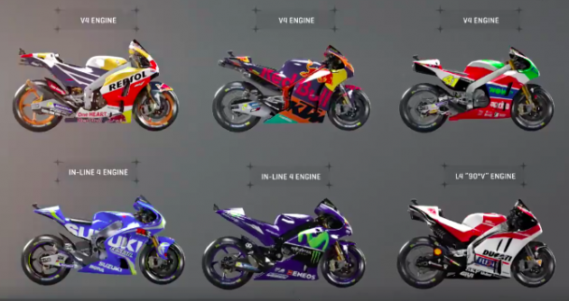 VIDEO: Bunyi konfigurasi enjin berbeza dalam MotoGP