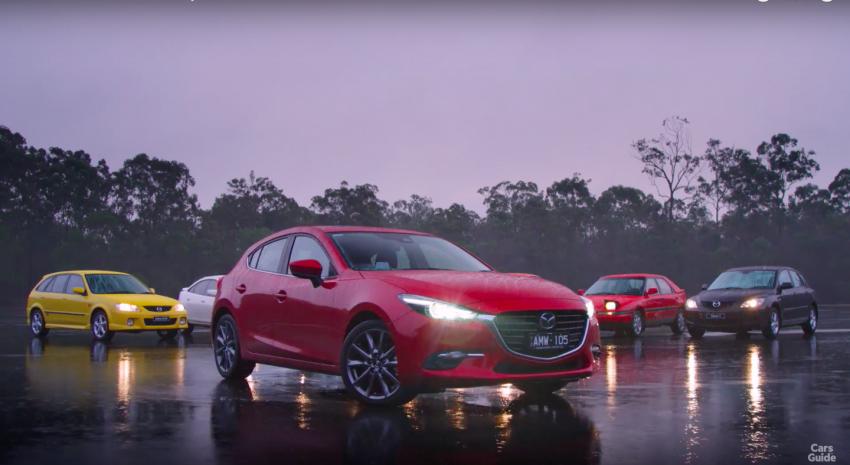 VIDEO: Evolusi 40-tahun dari Mazda 323 ke Mazda 3 683117