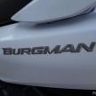 Suzuki perkenal skuter Burgman 400 ABS untuk pasaran Malaysia – 400 cc, 33 hp dan bermula RM45k