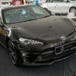 Toyota 86 facelift kini di Malaysia – RM258k ke RM264k