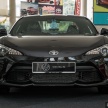 Toyota 86 facelift now in Malaysia – RM258k to RM264k