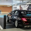 Mercedes-Benz dan Bosch tunjuk buat kali pertama servis letak kenderaan automatik guna aplikasi telefon