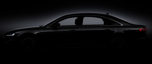 2018 Audi A8 teased yet again before July 11 reveal