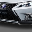Lexus CT 200h gets TRD bodykit, 4-exhaust makeover
