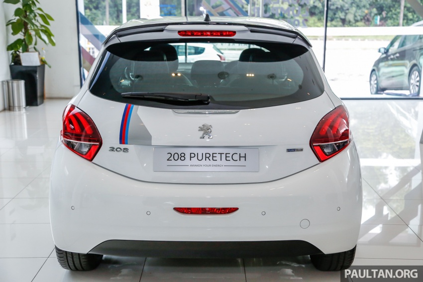 Peugeot 208 ditawarkan dengan pakej naik taraf Pure 700105