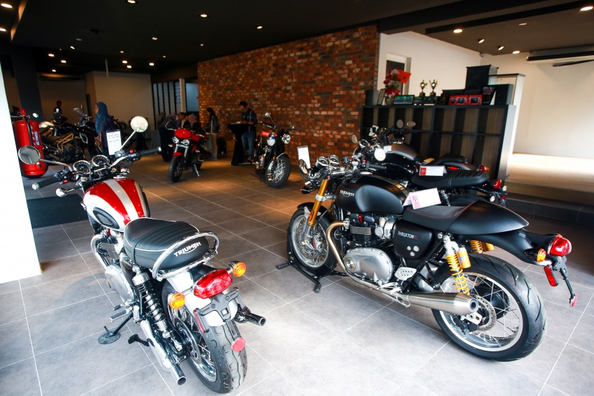 Triumph Malaysia opens larger Penang showroom 695272