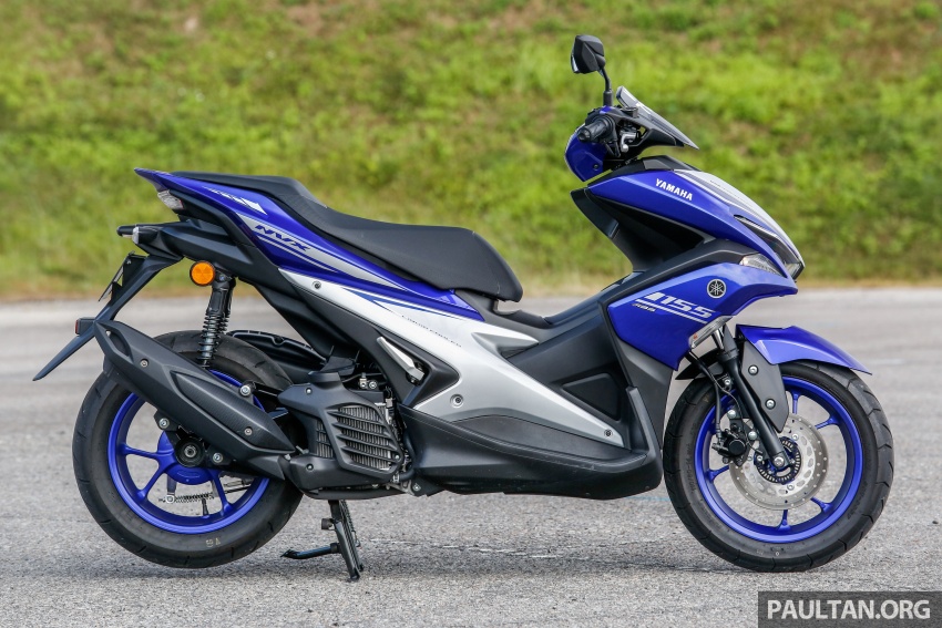 TUNGGANG UJI: Yamaha NVX 155 – Adakah prestasi skuter ini cukup sporty seperti penampilannya? Image #693012