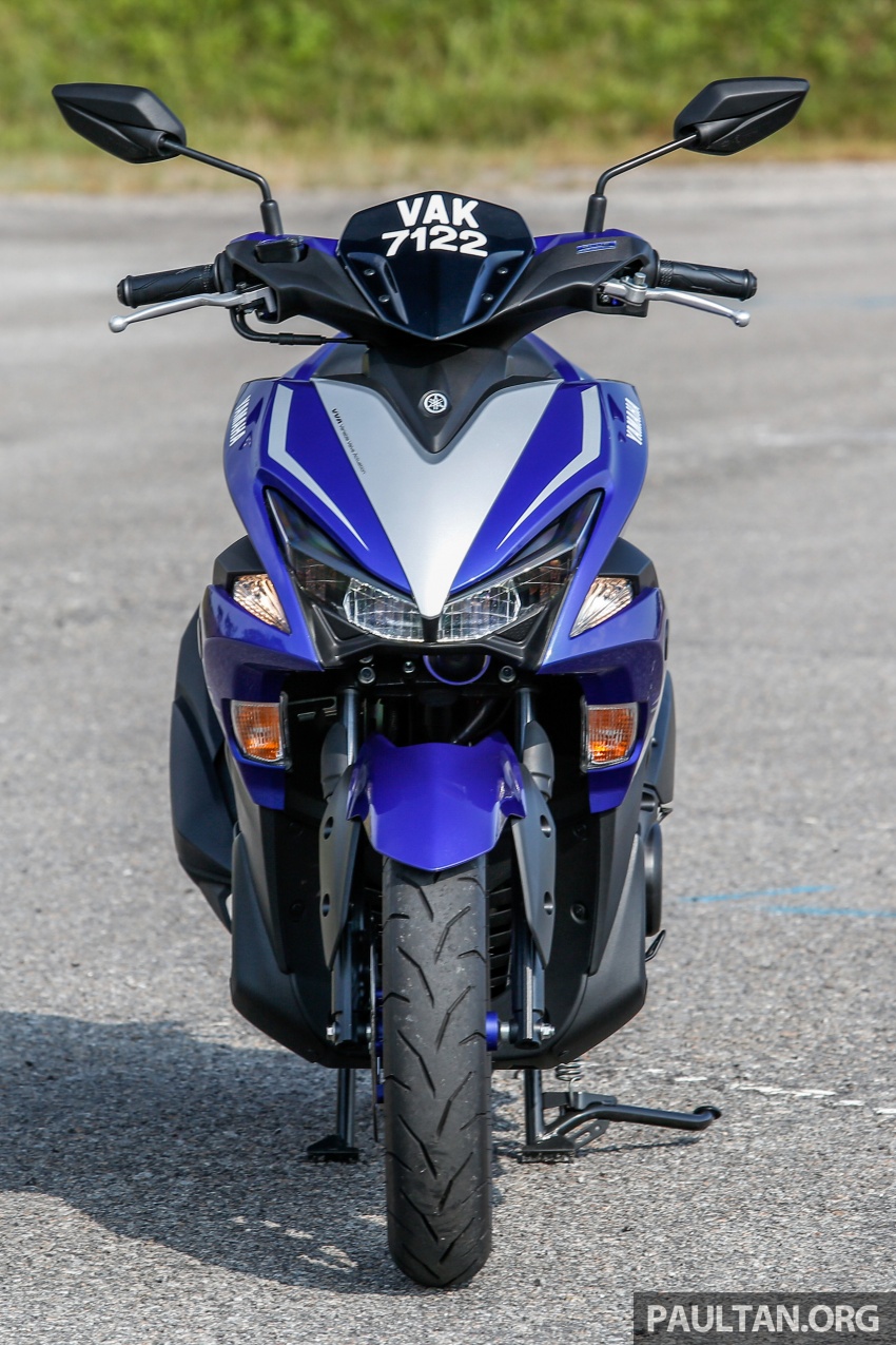 TUNGGANG UJI: Yamaha NVX 155 – Adakah prestasi skuter ini cukup sporty seperti penampilannya? Image #693015