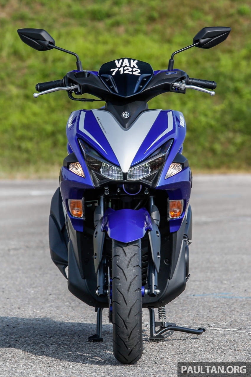 TUNGGANG UJI: Yamaha NVX 155 – Adakah prestasi skuter ini cukup sporty seperti penampilannya? Image #693016
