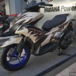 2017 Yamaha NVX specials on display in Shah Alam