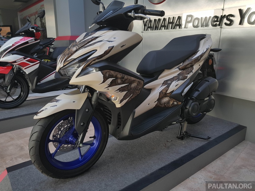 2017 Yamaha NVX specials on display in Shah Alam 702744