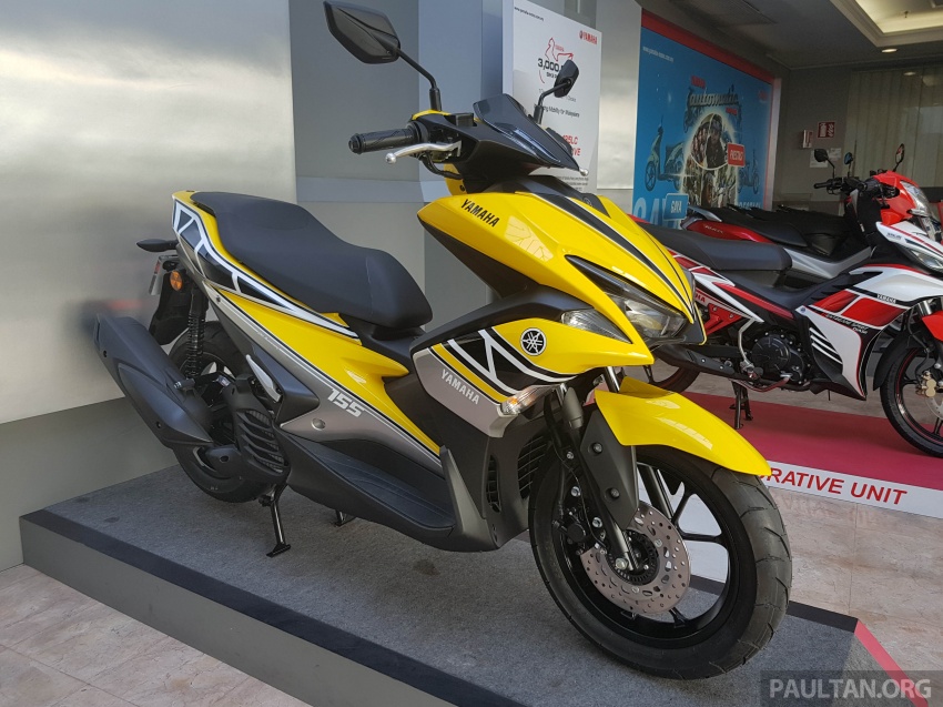 2017 Yamaha NVX specials on display in Shah Alam 702746