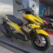 Yamaha NVX 155 dengan grafik istimewa oleh HLYM