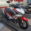 2017 Yamaha NVX specials on display in Shah Alam