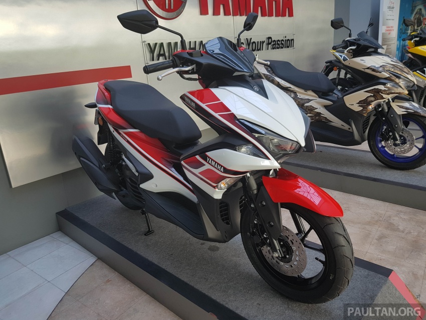 2017 Yamaha NVX specials on display in Shah Alam 702732