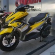 Yamaha NVX 155 dengan grafik istimewa oleh HLYM