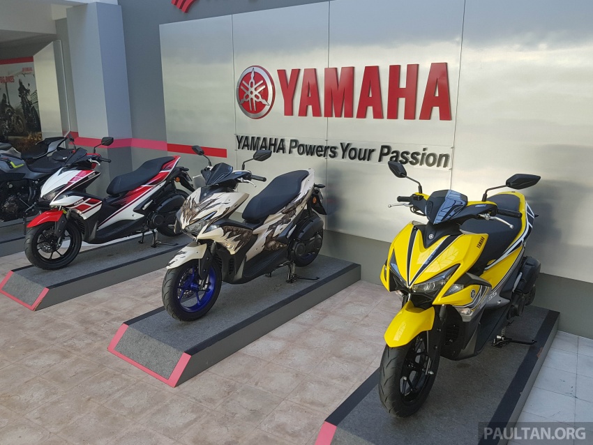 2017 Yamaha NVX specials on display in Shah Alam 702752